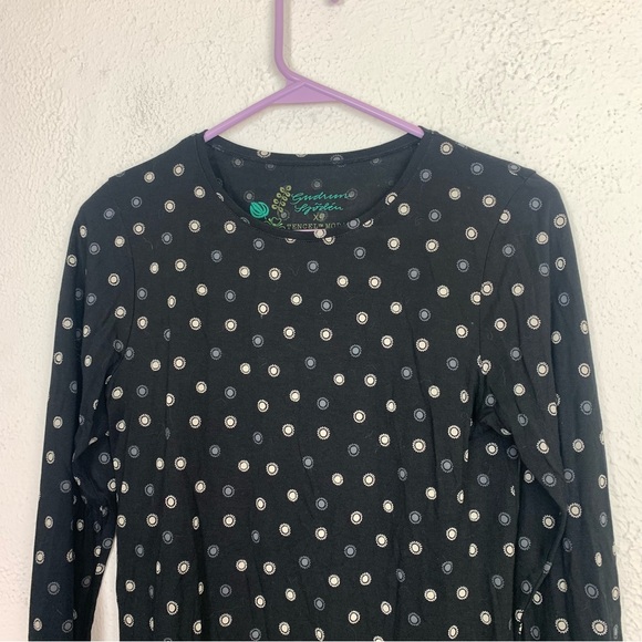 Gudrun Sjoden patterned long sleeve top size xs - Picture 5 of 6